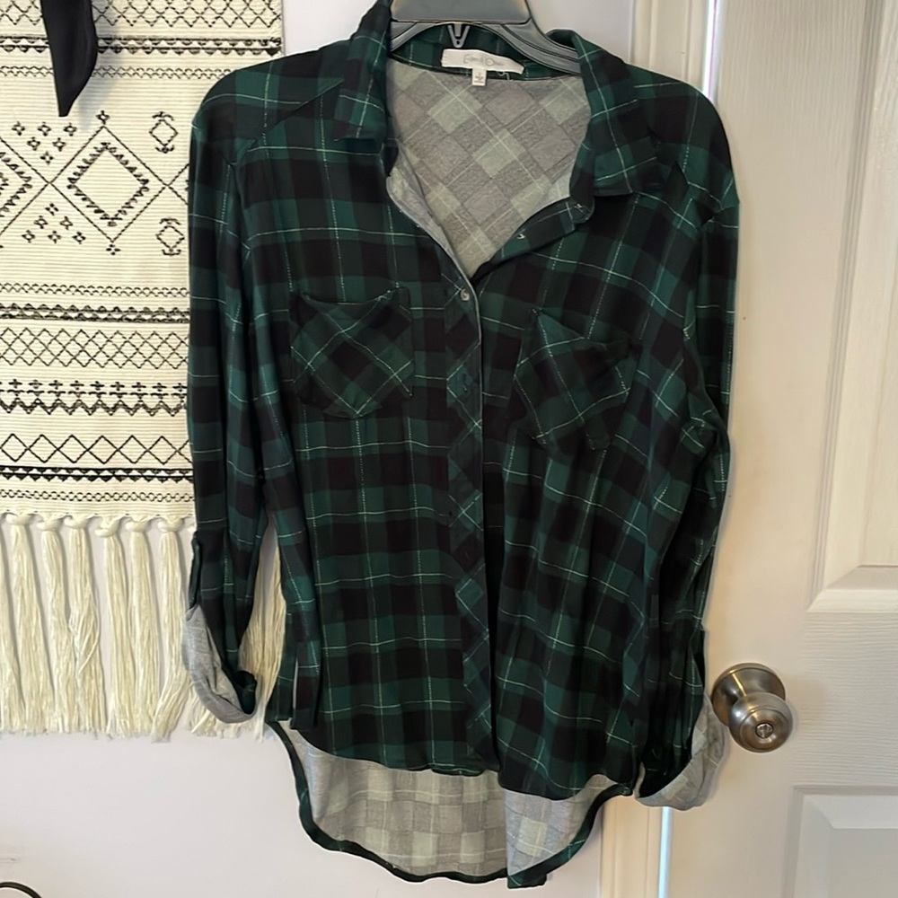 Green flannel